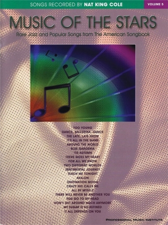 HL00001367  Nat King Cole for piano, vocal and guitar Songbook