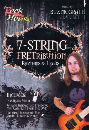 7-String Fretribution - Rhythms & Leads for guitar DVD