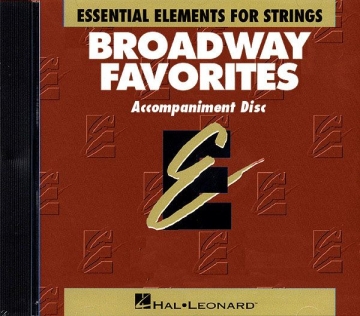 Essential Elements Broadway Favorites for Strings Streichorchester CD