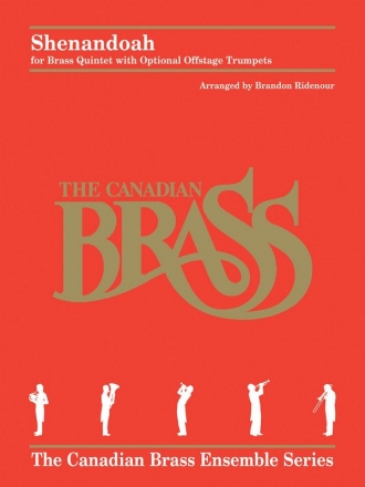 Traditional, Shenandoah Blechblserquintett Partitur + Stimmen