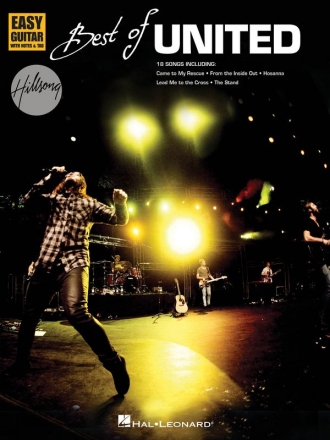 Best of Hillsong United (Easy Guitar) Gitarre Buch