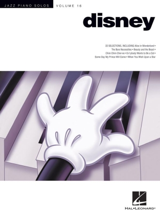 Jazz Piano Solos vol.16: Disney for piano