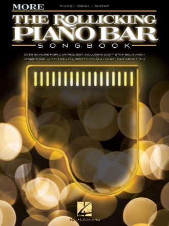 More of the Rollicking Piano Bar Songbook Piano, Vocal and Guitar Buch