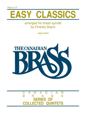 Canadian Brass - Easy Classics Horn Buch