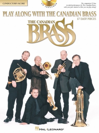 Play Along with the Canadian Brass (+CD) for brass quintet  (Easy Level) score and parts
