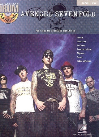 Avenged Sevenfold (+CD): drum playalong vol.28