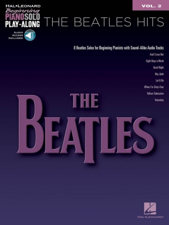 The Beatles Hits Klavier Buch + Online-Audio