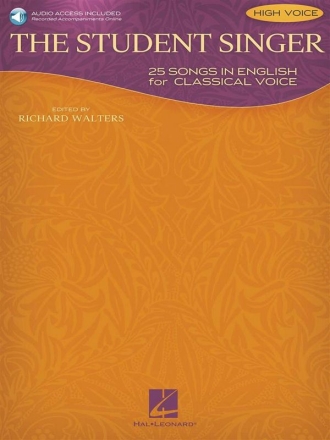 The Student Singer High Voice Buch + CD