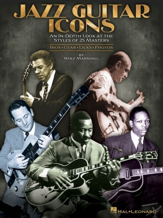Jazz Guitar Icons Gitarre Buch