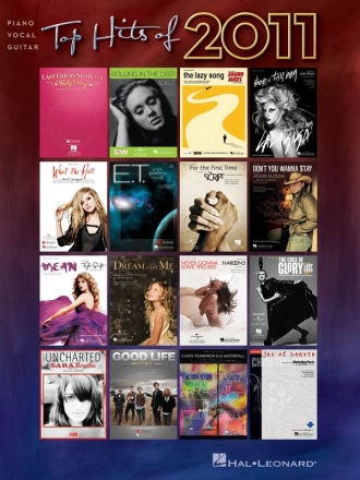 Top Hits of 2011 Piano, Vocal and Guitar Buch