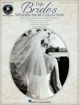 The Bride's Wedding Music Collection Piano, Vocal and Guitar Buch + Online-Audio