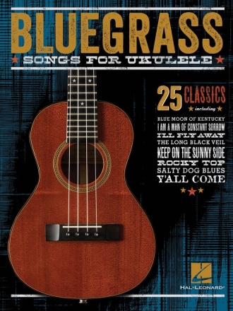 Bluegrass Songs for ukulele Songbook (notes, chords, lyrics)