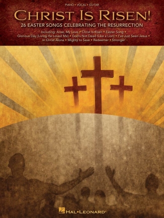 Christ Is Risen for piano, vocal and guitar Songbook