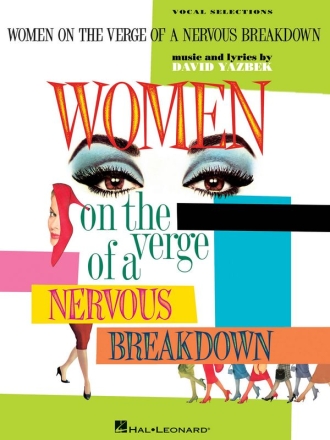 David Yazbek, Women on the Verge of a Nervous Breakdown Vocal and Piano Buch