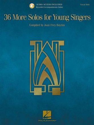 36 More Solos for Young Singers Vocal Buch + CD