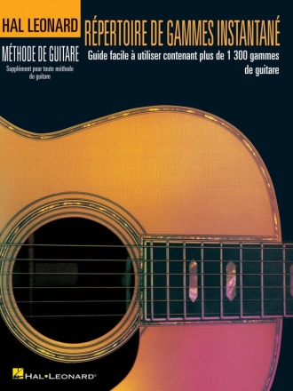 Rpertoire De Gammes Instantan Gitarre Buch