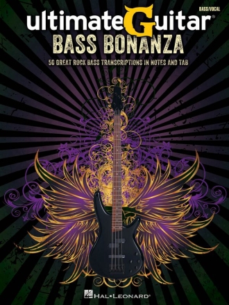Ultimate Guitar: Bass Bonanza for bass guitar/tab