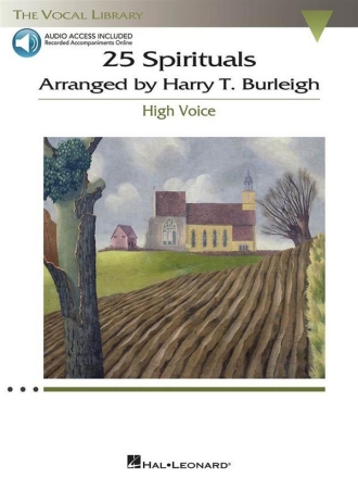 25 Spirituals Arranged by Harry T. Burleigh High Voice Buch + CD