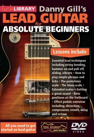 Danny Gill's Lead Guitar for Absolute Beginners Gitarre DVD
