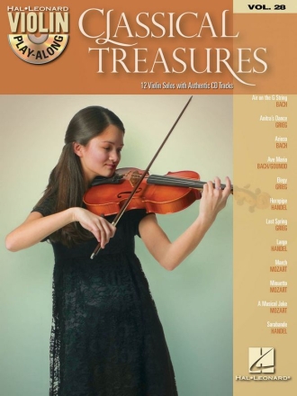 Classical Treasures Violin Buch + CD