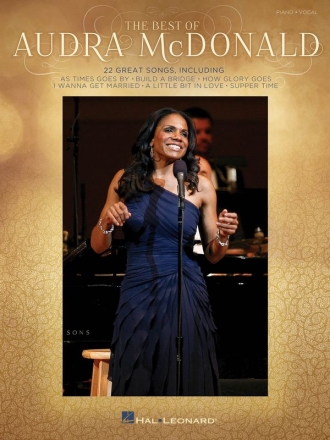 The Best of Audra McDonald Piano, Vocal and Guitar Buch