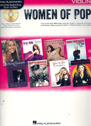 Women of Pop (+CD): for violin