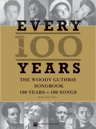 Every 100 Years for voice/guitar Songbook Melody, Lyrics and Chords