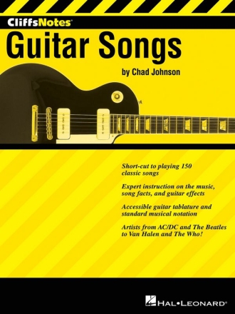 CliffsNotes to Guitar Songs for guitar