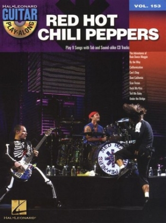 Red Hot Chili Peppers (+CD): guitar playalong vol.153 songbook vocal/guitar/tab