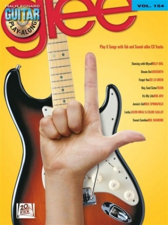 Glee (+CD): guitar playalong vol.154 songbook vocal/guitar/tab