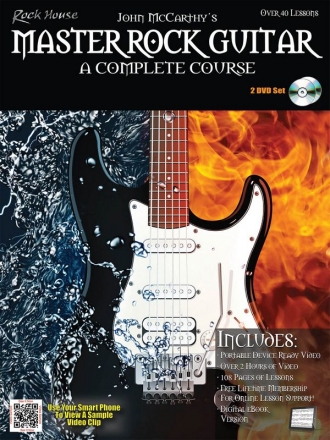 Master Rock Guitar Gitarre Buch + DVD