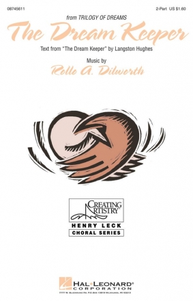 Rollo Dilworth, The Dream Keeper 2-Part Choir Chorpartitur