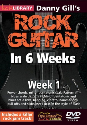 Danny Gill's Rock Guitar in 6 Weeks Gitarre DVD