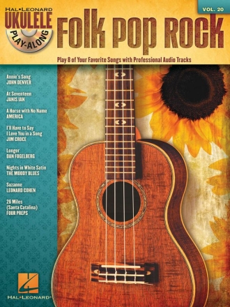 Folk Pop Rock Ukulele Buch + CD