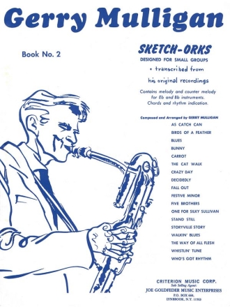 Gerry Mulligan - Sketch-Orks: Book 2 Saxophone Buch