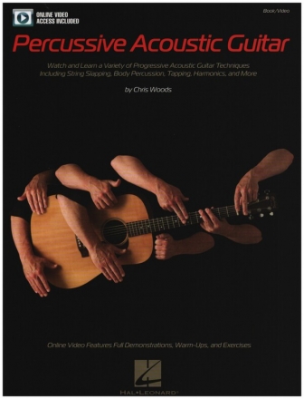 Percussive acoustic Guitar (+Online Audio) for guitar/tab