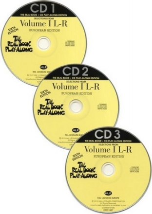 The Real Book vol.1 L-R 3 Playalong-CD's sixth edition (european edition)