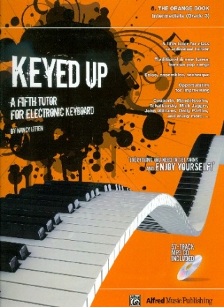 Keyed up orange Book (vol.5) (+mp3-CD) for keyboard