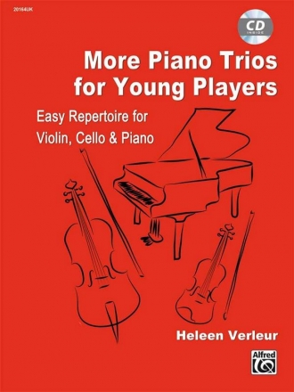More Piano Trios for young Players (+CD) for violin, cello and piano parts