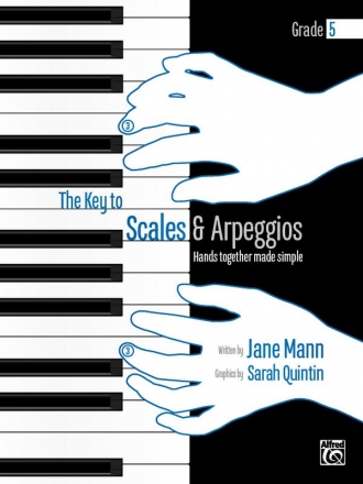 ALF20177UK  J.Mann, Key to Scales and Arpeggios: Grades 5 (2nd Ed.) for piano