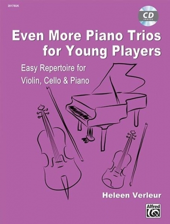 Even more Piano Trios for young Players (+CD) for violin, cello and piano parts