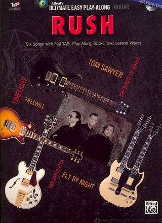 Rush (+DVD-ROM): songbook vocal/guitar/tab