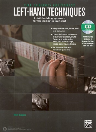 Left-Hand Techniques (+CD): for guitar/tab