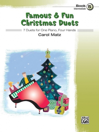 Famous and Fun Christmas Duets vol.5 for piano 4 hands score
