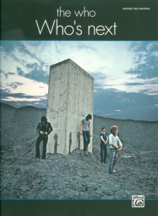 ALF45129 The Who: Who's next songbook vocal/guitar/tab