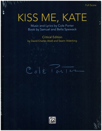 Kiss me Kate  score,  bound