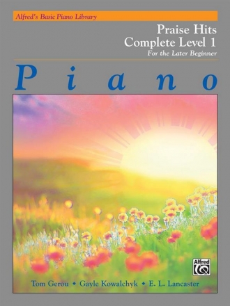 ALF44077  Alfred's Basic Piano Library - Praise Hits Complete Level 1 for piano
