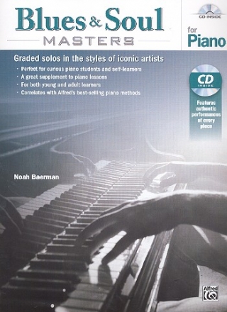 Blues & Soul Masters (+CD): for piano