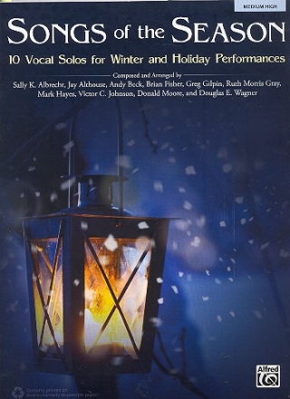 Songs of the Season for medium/high voice and piano