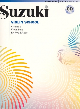 Suzuki Violin School vol.8 (+CD) violin part revised edition